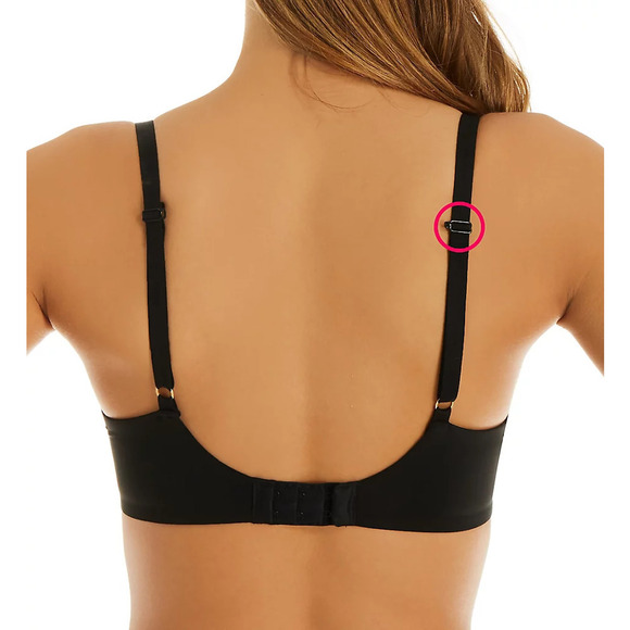 Natori Women's Black Minimal Convertable  Push- Up Size 36DD NWT - Picture 2 of 12